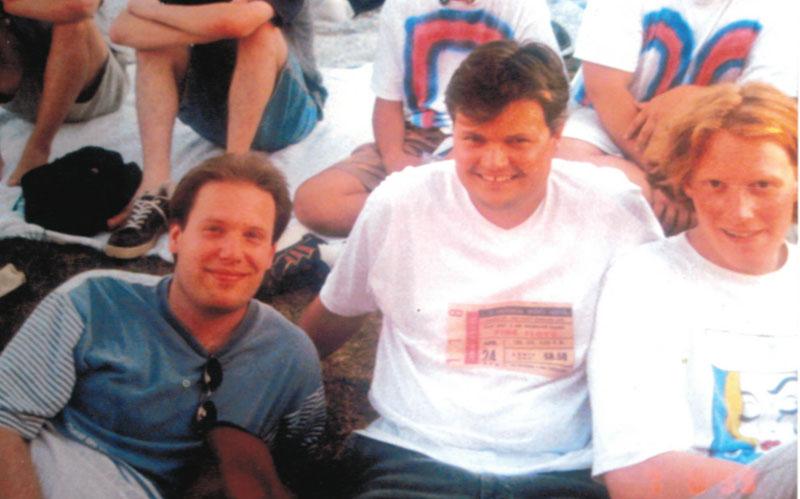 Arne Sigge, Thomas Müller, Henning Sigge 1999 in Holmdel NY
